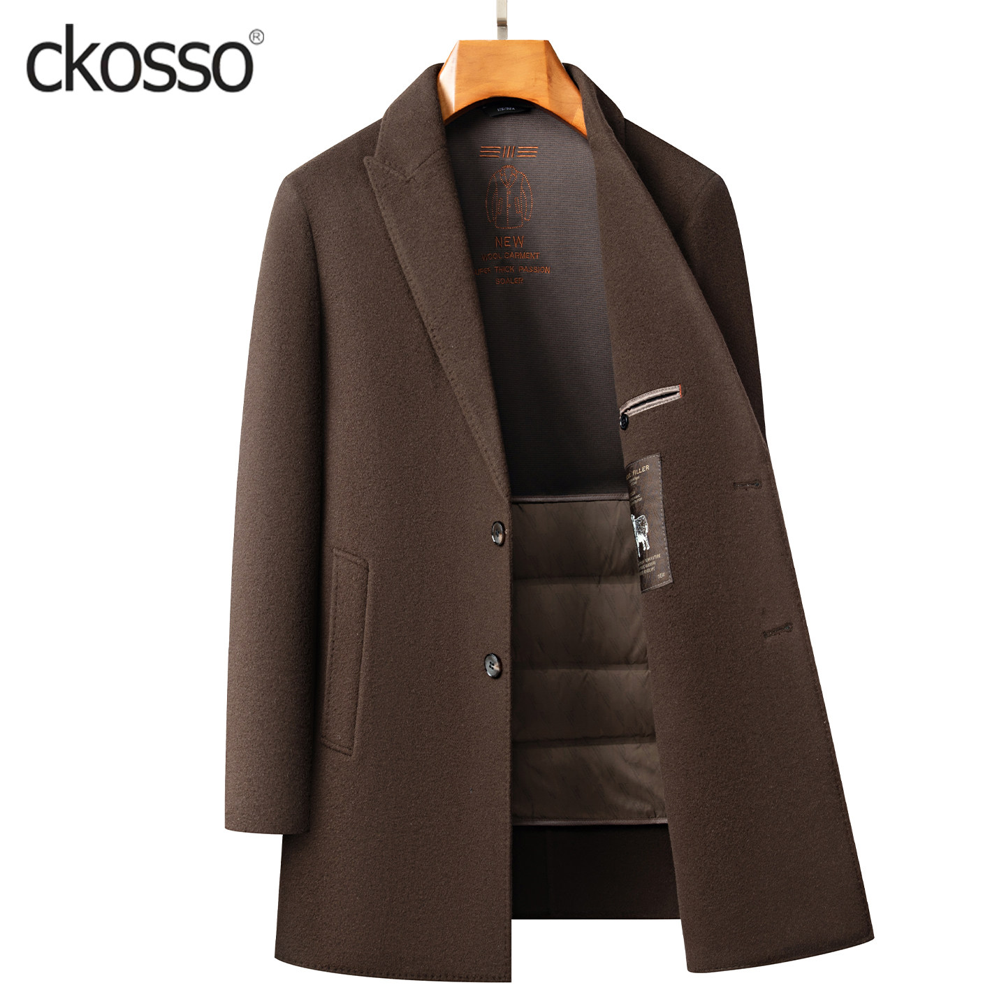 通勤2025秋冬新款高档纯棉外套