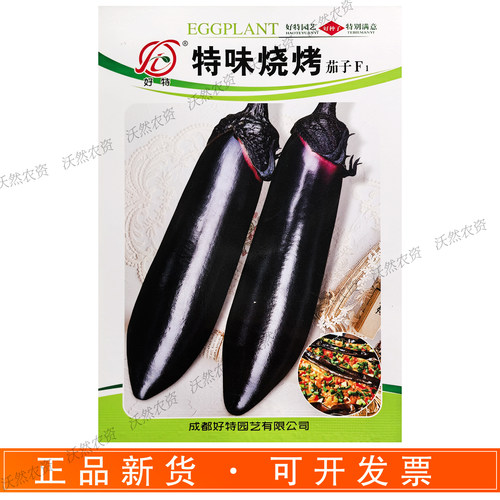 好特特味烧烤茄种子中熟糯茄子