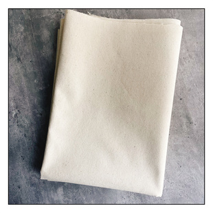 纯棉全棉8安/12安帆布衬单面带胶布用粘合衬加厚硬挺手工包定型衬