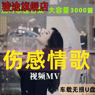 抖音网络热门催泪伤感情歌歌曲车载u盘无损高音质车用MP3音乐优盘