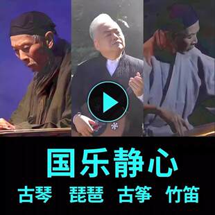 U盘纯音乐 古琴琵琶古筝车载 静心五音疗愈音药无损优盘TF卡 茶室