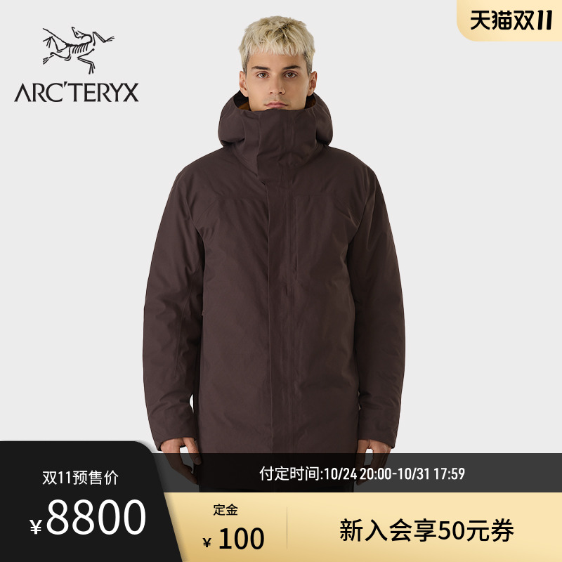 ARC'TERYX 始祖鸟 THERME PARKA GORE-TEX 防水 男子 羽绒大衣