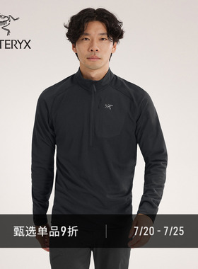 ARC'TERYX始祖鸟 DELTA 1/2 ZIP 保暖 男子 抓绒衫