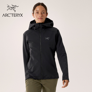 ARC'TERYX始祖鸟 GAMMA HOODY 防风 女子 软壳夹克