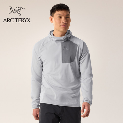 ARC'TERYX始祖鸟 DELTA PULLOVER HOODY 保暖 男子 抓绒衫