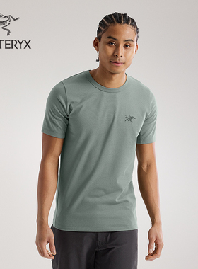 ARC'TERYX始祖鸟 CAPTIVE ARC'WORD SS 轻量 男子 棉质短袖T恤