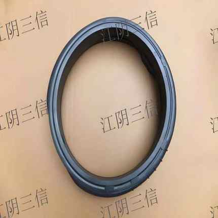 适用于海尔洗衣机XQG60-1086 1011W B1081 1281 10866A门封密封圈