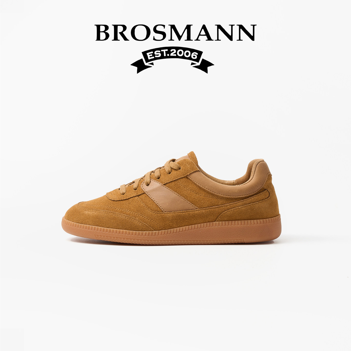 宝舒曼复古美拉德德训鞋女款2026新款休闲女鞋牛反毛皮运动鞋单鞋,女鞋,德训鞋,淘宝优惠券,粉丝福利购,淘宝优惠卷