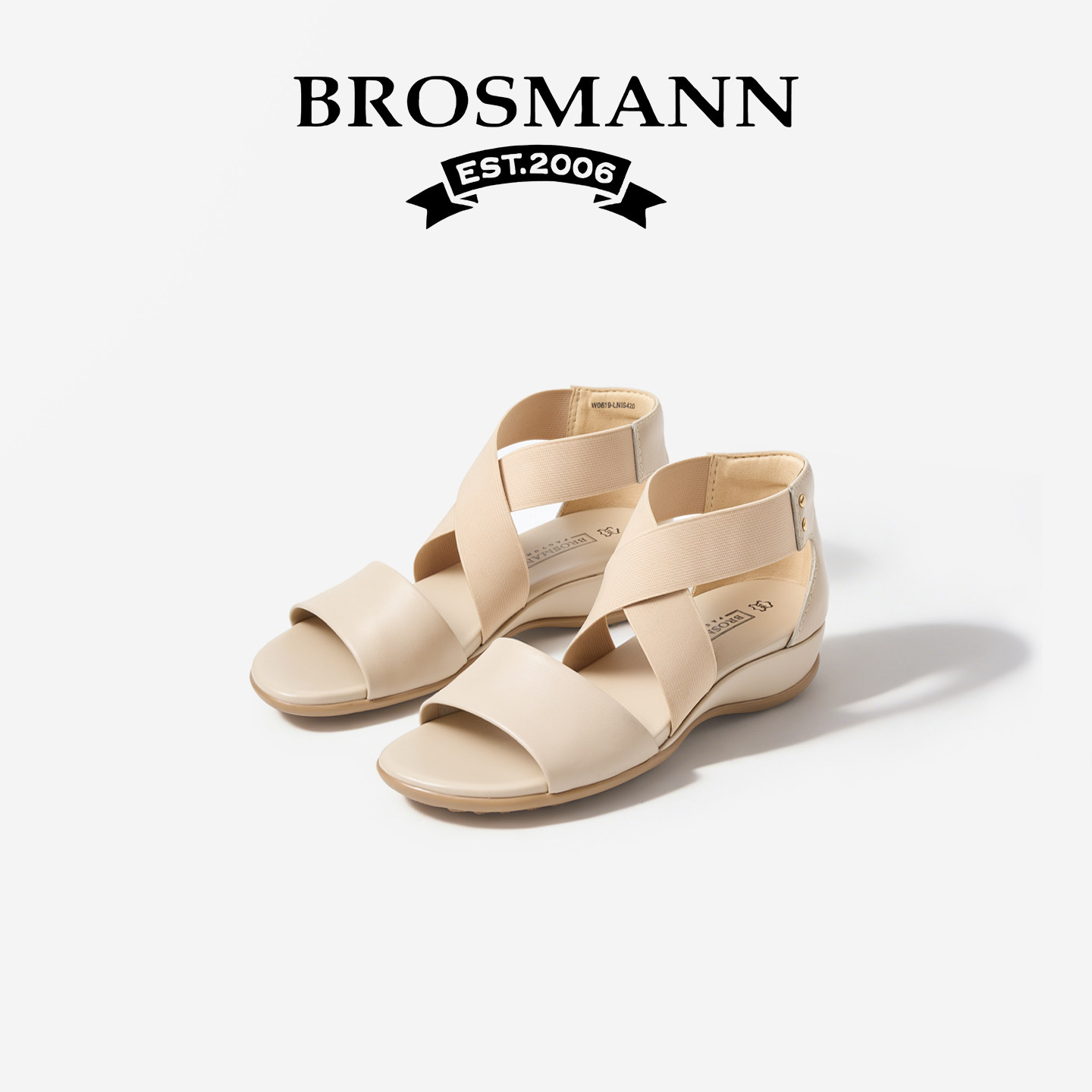 宝舒曼夏季凉鞋女2026新款不累脚轻便软底真皮外穿高级感单鞋女鞋