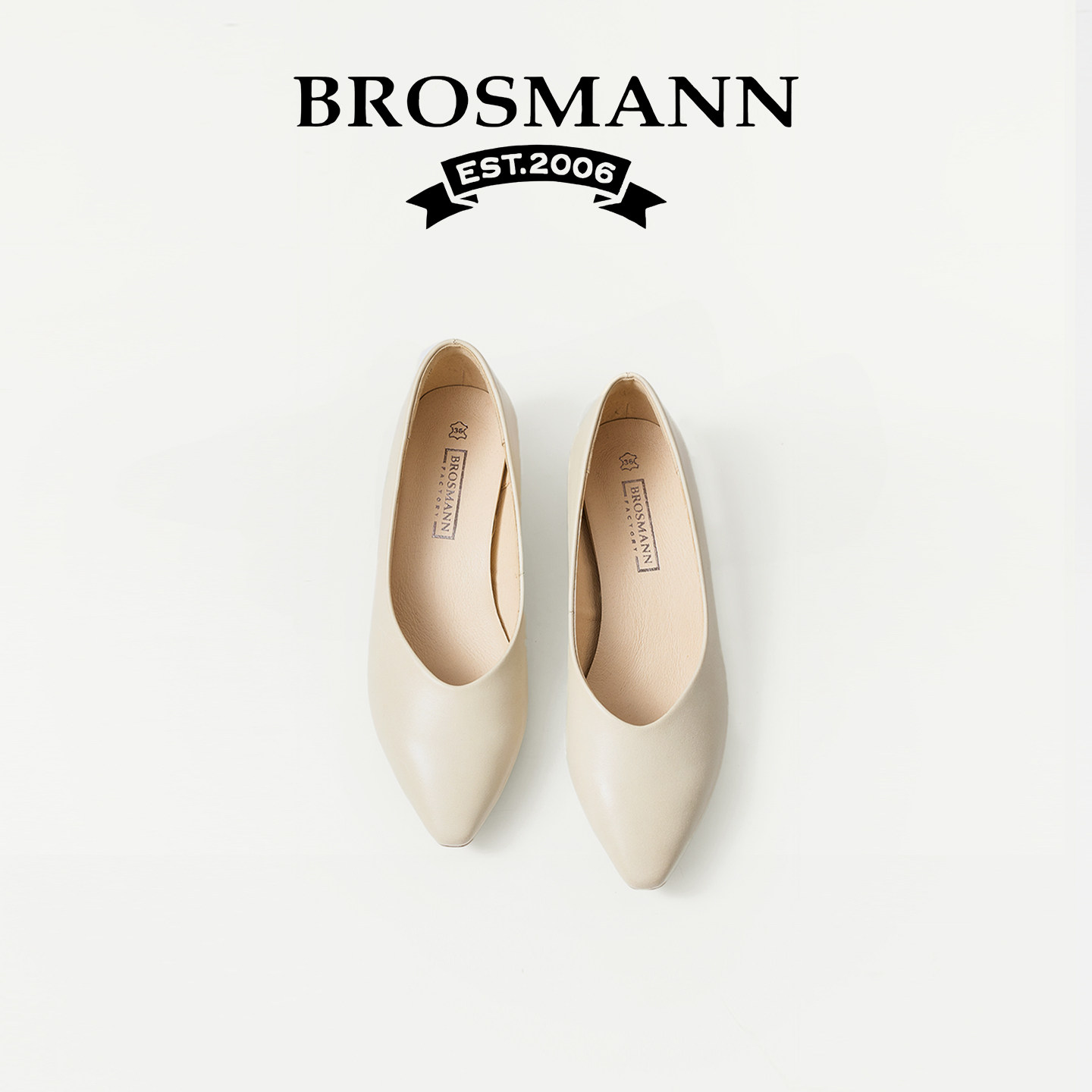 宝舒曼职业女性低跟单鞋