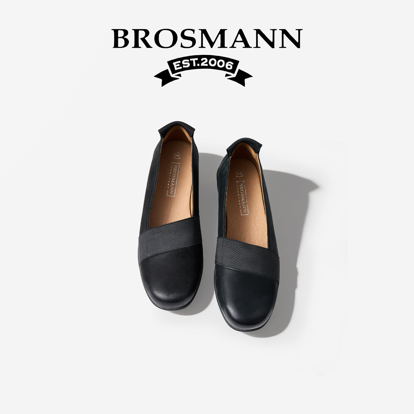 宝舒曼厚底乐福鞋女款2026新款一脚蹬小皮鞋豆豆鞋空姐鞋女鞋单鞋