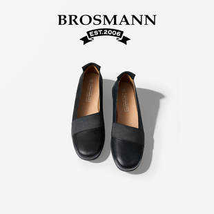 一脚蹬小皮鞋 豆豆鞋 空姐鞋 宝舒曼厚底乐福鞋 单鞋 2026新款 女鞋 女款