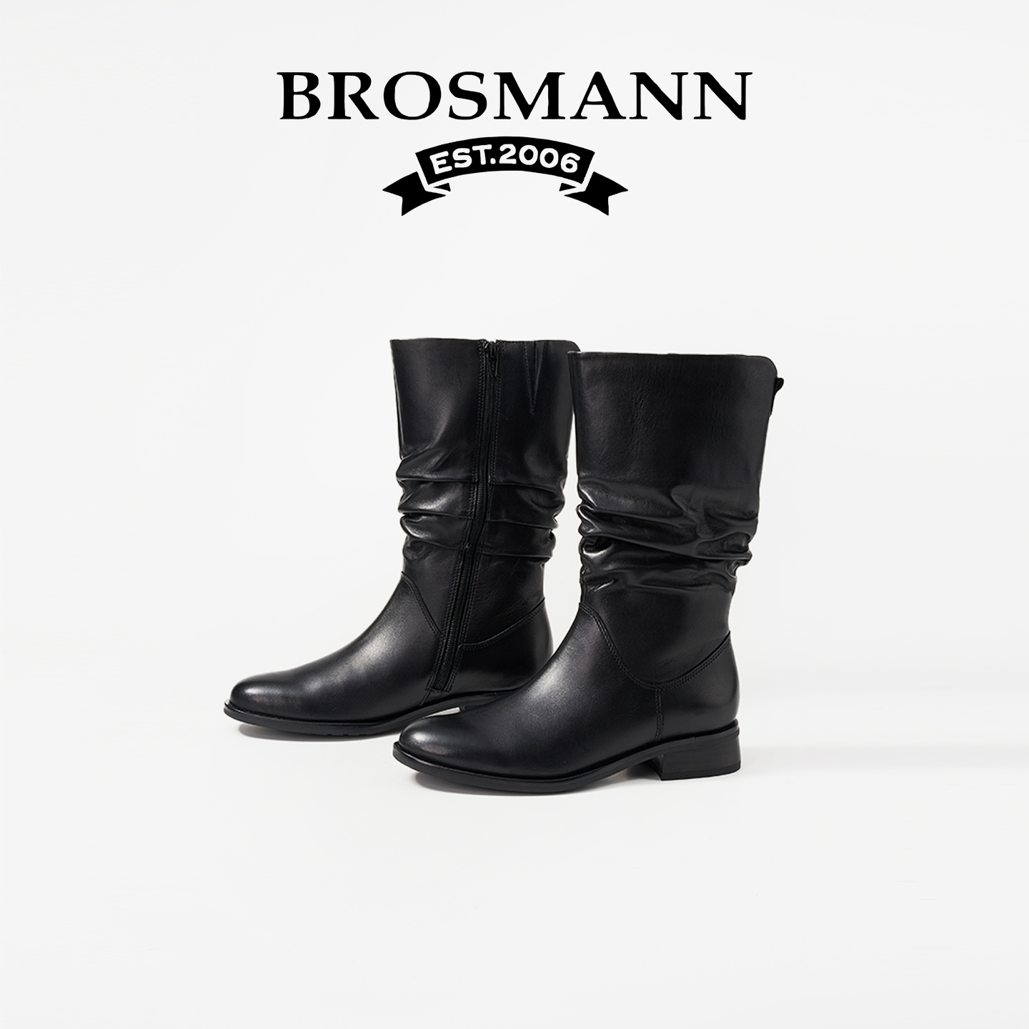 宝舒曼堆堆靴显瘦显高绝了