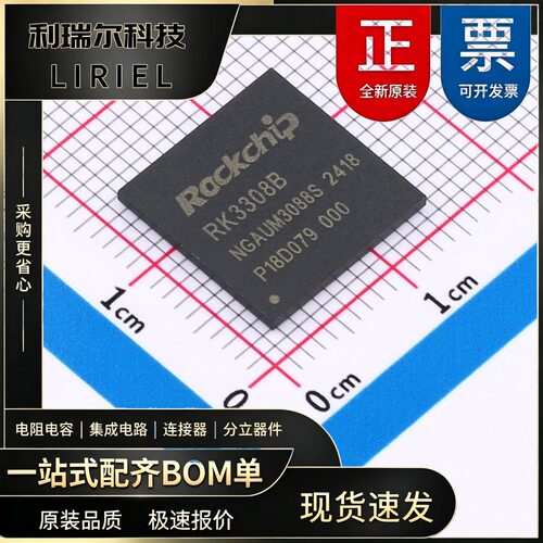 RK3308B-S Rockchip BGA-355 高性能 主控芯片 电赛