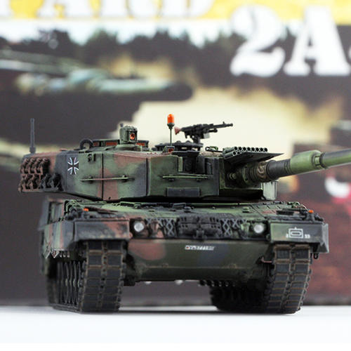88MODEL 1/72 德国豹2A4 33装甲营2连 1996利柏玫瑰演习 成品模型