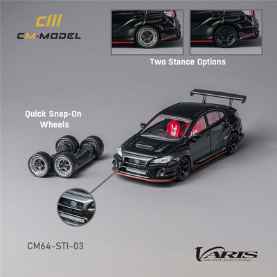 CM MODEL 1:64 Subaru Varis宽体改装版V.1 V.2合金车模