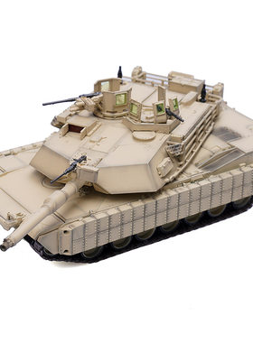 M1A1 TUSK 美國海軍陸戰隊主戰坦克第1師第1坦克合金模型成品