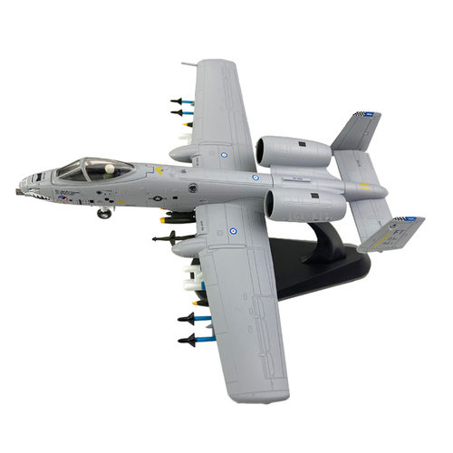 1/100海湾战争美军飞虎队A-10战斗机A10坦克杀手成品军事飞机模型