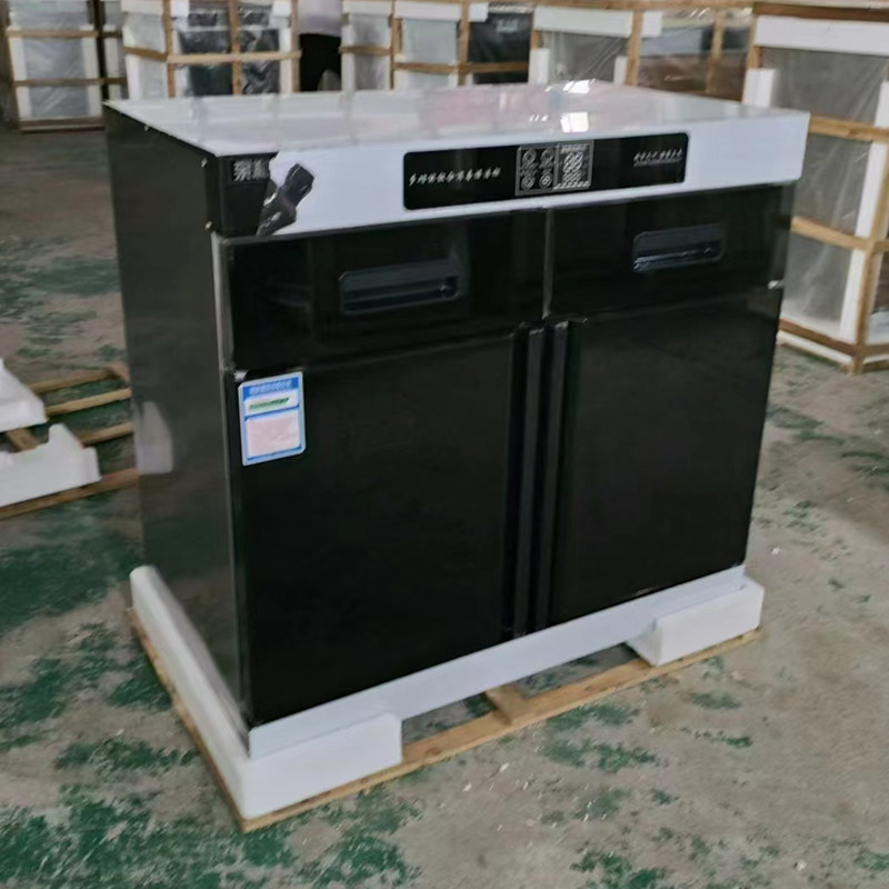 亲和订做全无磁嵌入式定制商用配餐茶水柜消毒柜冲孔抽屉热风08厚