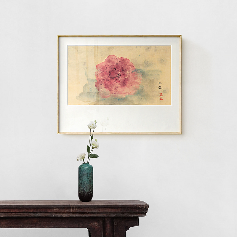 汪玉砚x仟象映画卧室水墨铝合金