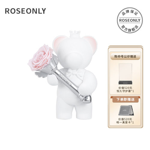 ROSEONLY心意熊永生花