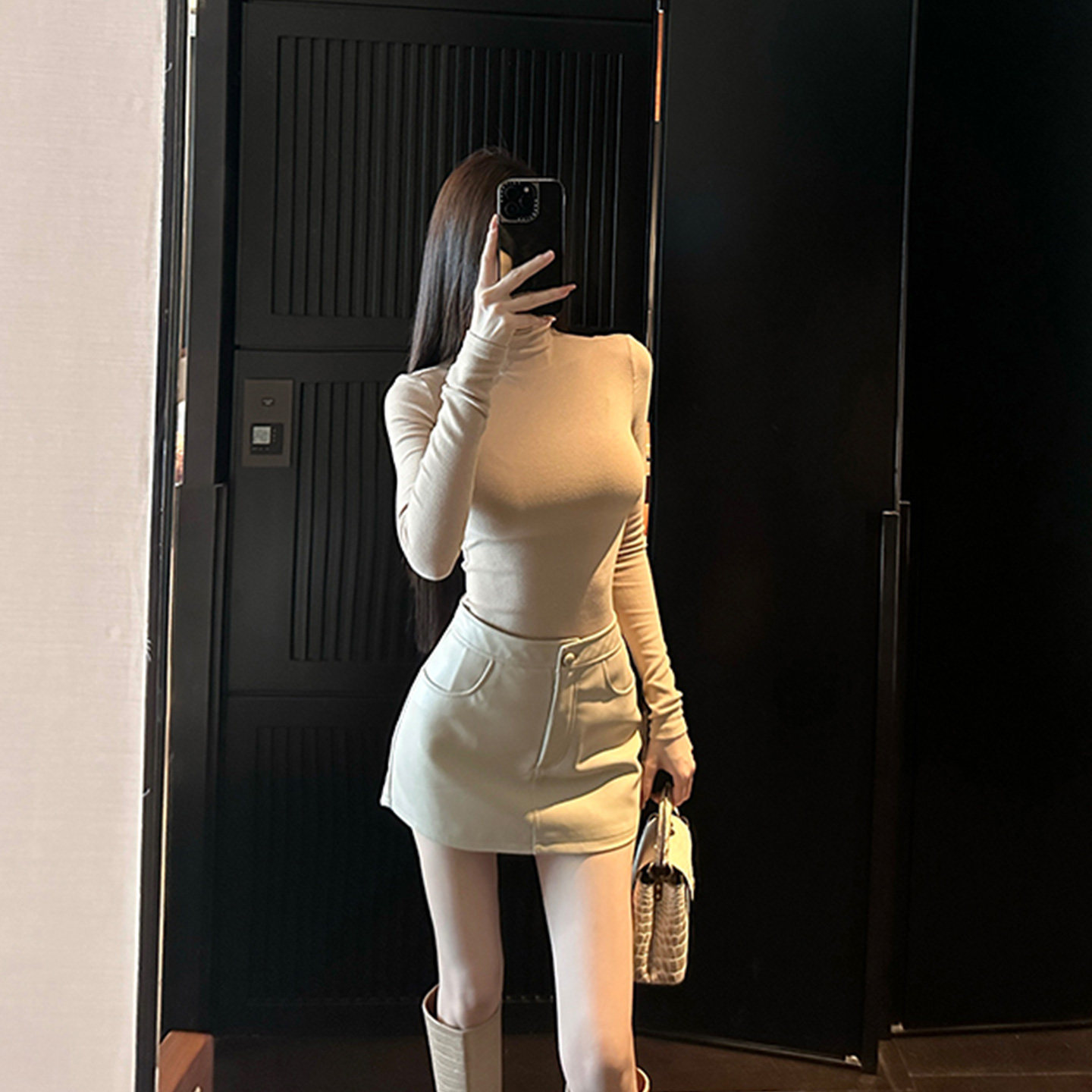 紧身高领内搭长袖打底衫女秋冬保暖显身材磨毛薄绒显瘦堆堆领上衣,女装/女士精品,T恤,淘宝优惠券,粉丝福利购,淘宝优惠卷