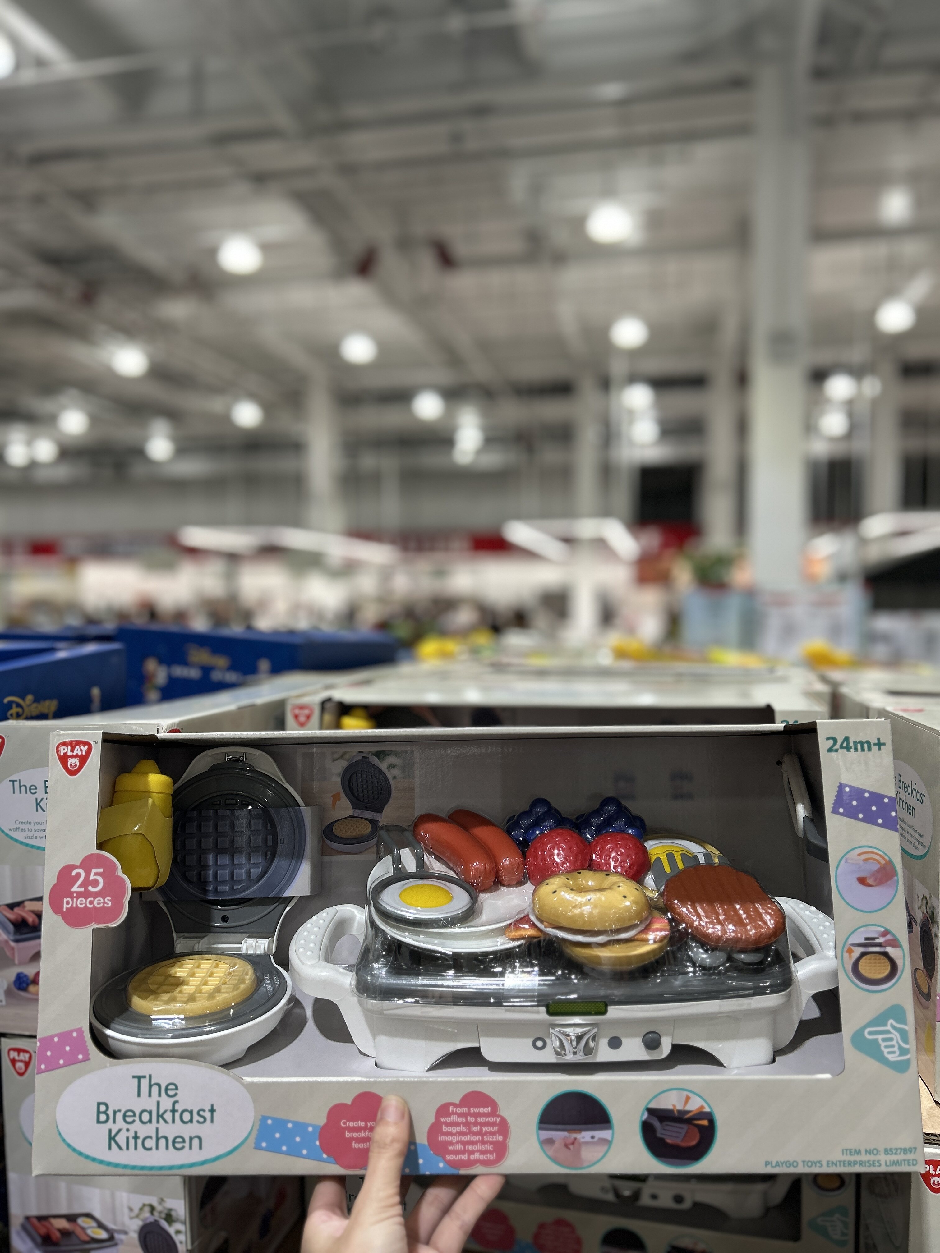 上海Costco代PLAY GO仿真厨具套装早餐系列宝宝厨房过家家玩具2岁