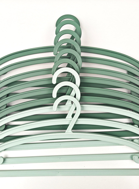 斯利波无痕防滑塑料衣架家用衣服撑不起包宽肩加厚粗成人衣挂