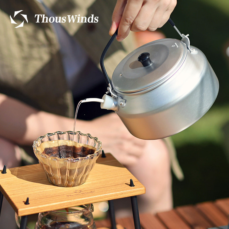 ThousWinds户外烧水壶户外露营野炊铝烧水壶壶嘴手冲滴滤细嘴水嘴