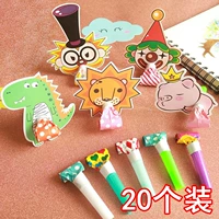 Свисток для мальчиков и девочек, вечернее платье, детский мультяшный мегафон, подарок на день рождения