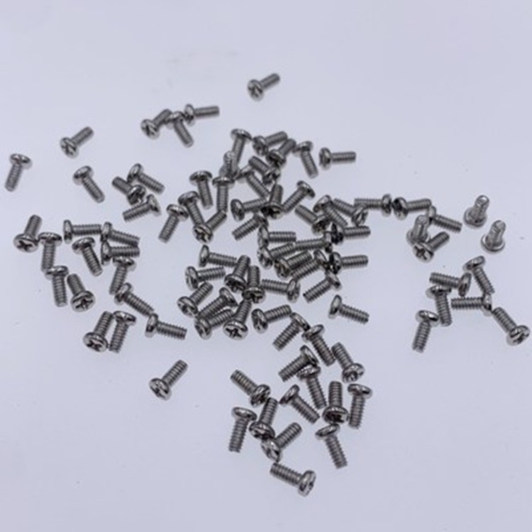镀镍十字圆头机牙螺丝钉