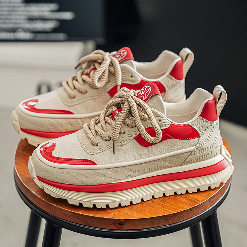 香港潮牌爆款男鞋新款休闲百搭厚底老爹鞋时尚防滑耐磨运动鞋青少,流行男鞋,老爹鞋,淘宝优惠券,粉丝福利购,淘宝优惠卷
