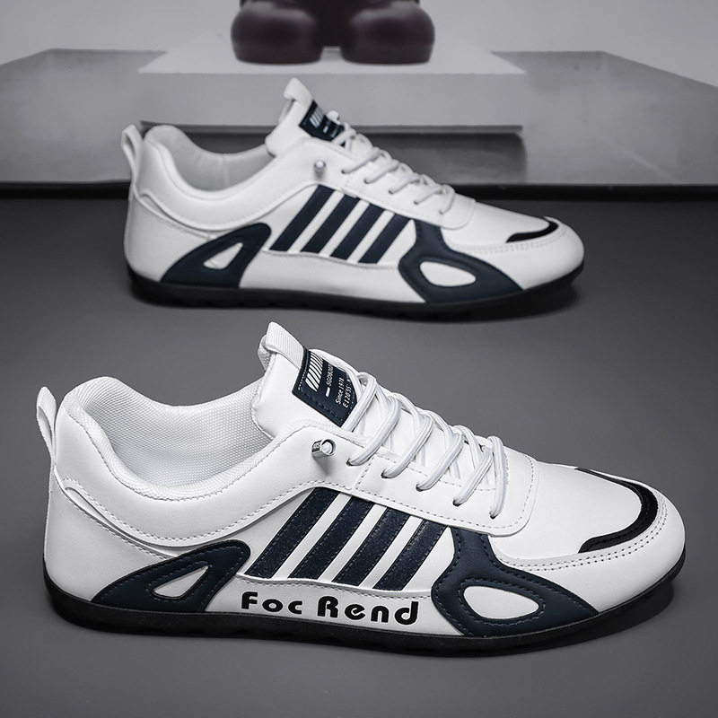 香港潮牌皮面防水豆豆男鞋潮流百搭阿甘鞋男士休闲运动透气轻便防,流行男鞋,德训鞋,淘宝优惠券,粉丝福利购,淘宝优惠卷