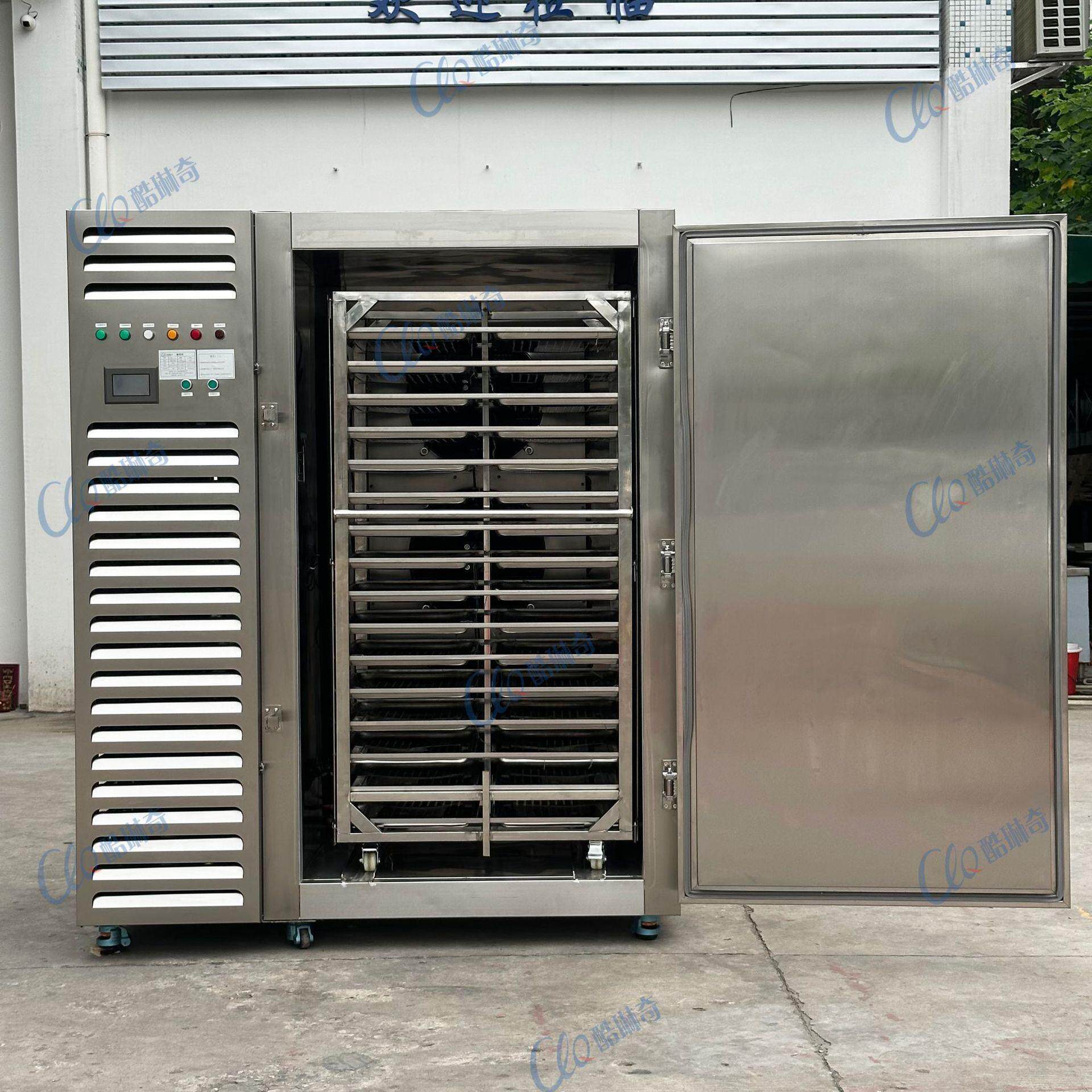 工程款大型推车豆制品米粉超低温零下80度速冻机 鱼虾海鲜速冻柜