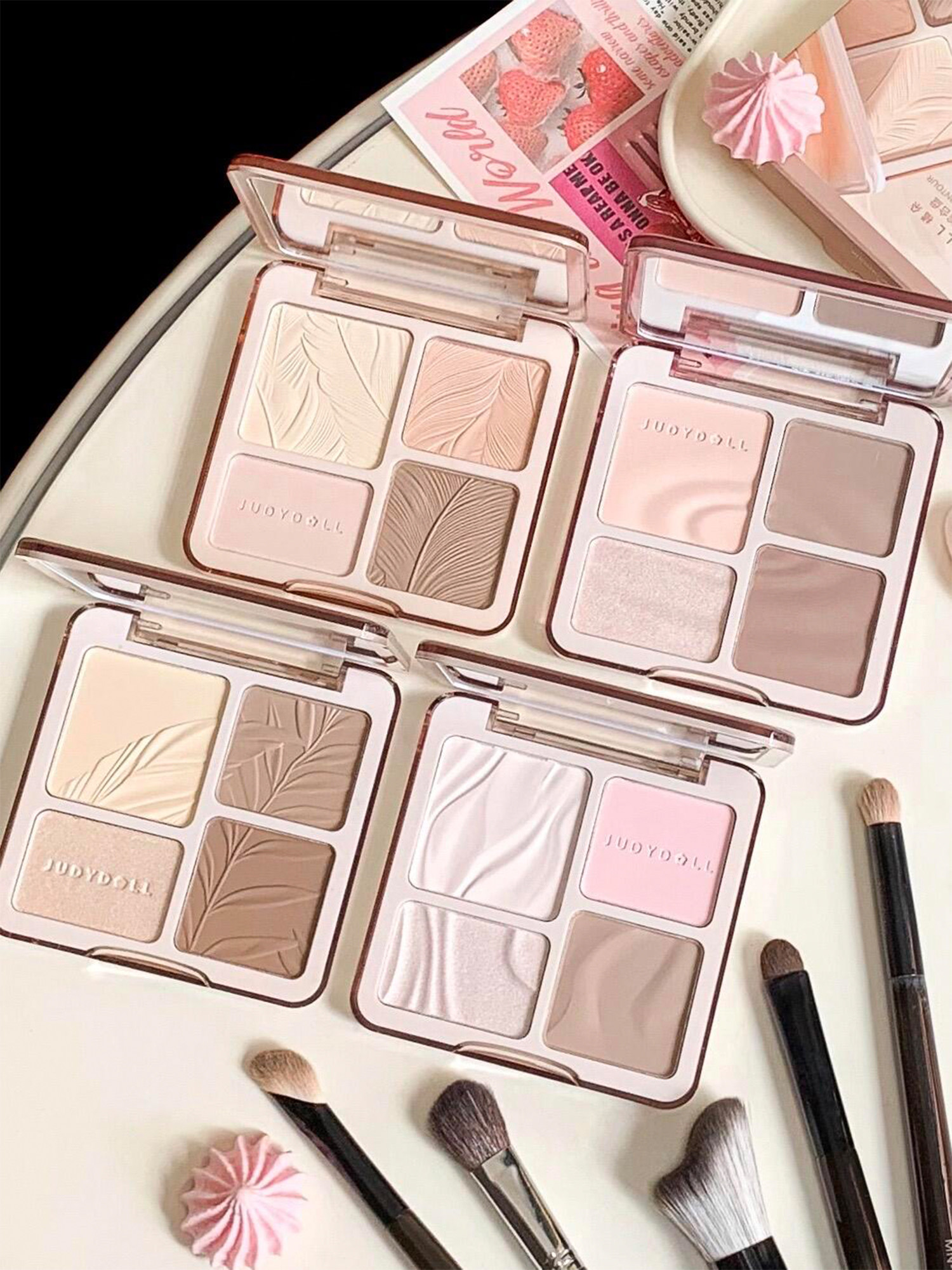 Judydoll 3-in-1 Matte Contour & Highlight Palette - Product image 2