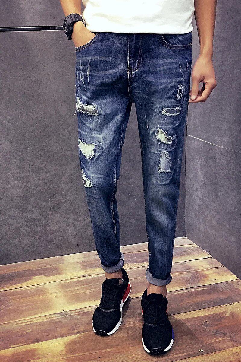 Jeans en coton pour automne - Ref 1461822 Image 1