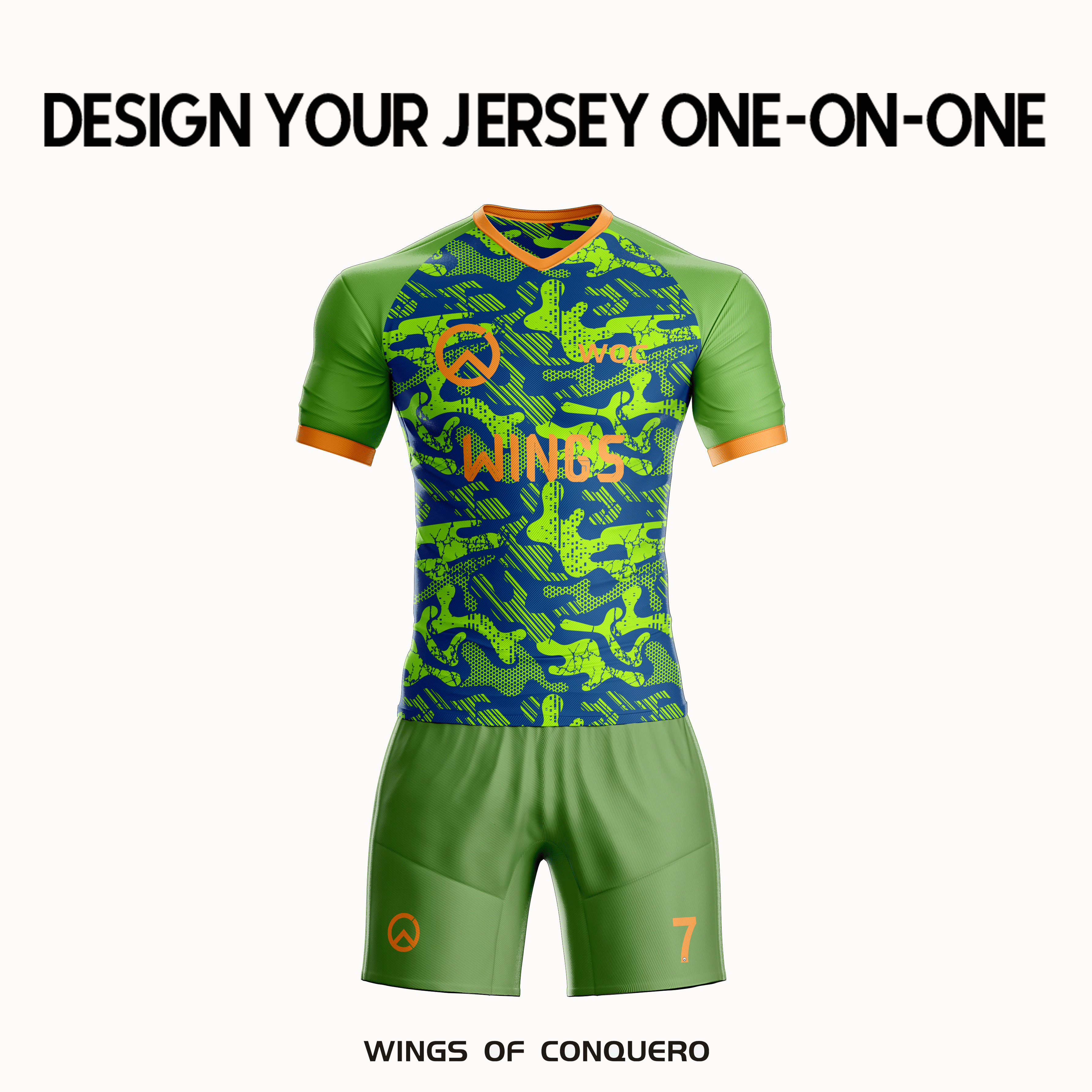 全身定制足球服customize