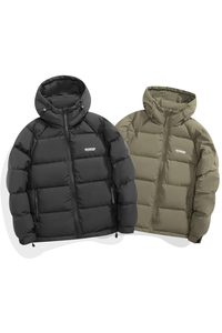 白底平铺2024冬季新款羽绒服男短款连帽羽绒面包服外套8106--P175图片
