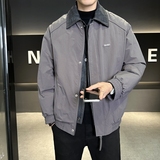 店主风2025冬季假两件羽绒服男翻领短款标绒外套T522--P210,男装羽绒服,电商D238, 店主风2025冬季假两件羽绒服男翻领短款标绒外套T522--P210,男装羽绒服,电商D238,