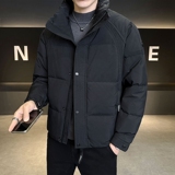 店主风2025冬季新款立领加厚羽绒服男标绒保暖外套8179-P200，男装羽绒服，电商D238