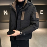 店主风2025主推冬季羽绒服男短款连帽加厚外套2336--P195，男装羽绒服，电商D238