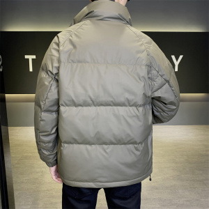 店主风2024冬季主推羽绒服男短款立领标绒外套8869--P165图片