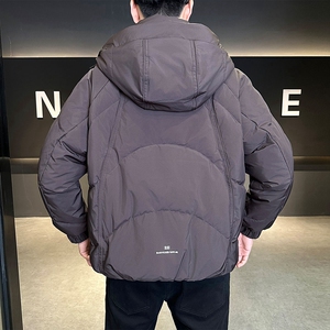 数据款不缺货2025冬季新款羽绒服男短款连帽加厚外套8172--P210图片