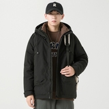 无影墙2025冬季羽绒服男短款连帽户外冲锋衣外套2335--P195，男装羽绒服，电商D238