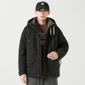 无影墙2025冬季羽绒服男短款连帽户外冲锋衣外套2335--P195,男装羽绒服,电商D238