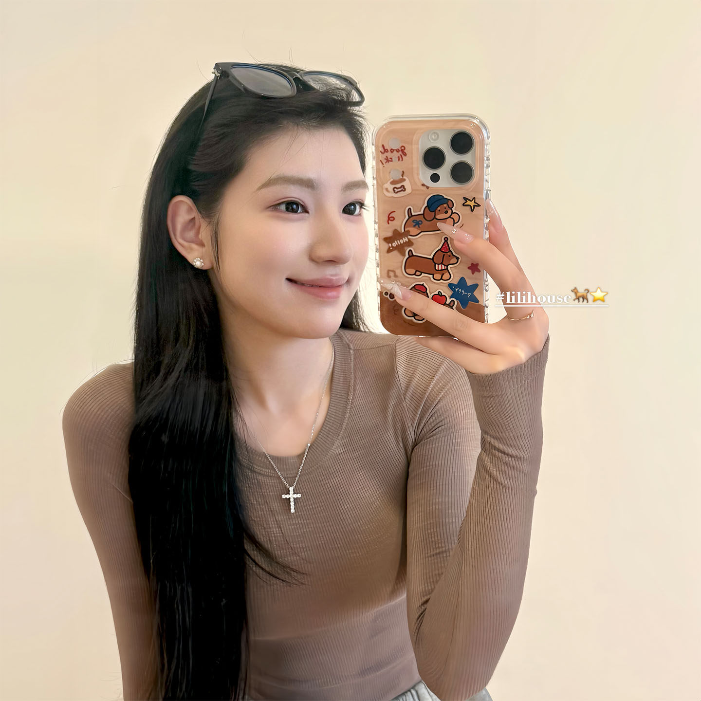 lilihouse韩国ins秋冬可爱美拉德咖啡腊肠狗17适用17pro苹果17ProMax手机壳iPhone16全包15新款14Pro保护套女,3C数码配件,手机保护套/壳,淘宝优惠券,粉丝福利购,淘宝优惠卷