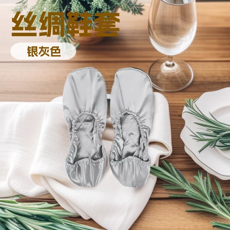 100%桑蚕丝软底透气女家居鞋