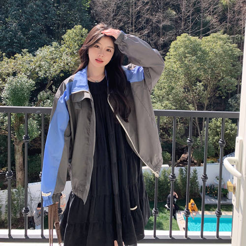SERY运动风撞色夹克外套Jacket