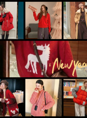 SERY26新款【HOLIDAY系列】节日款毛衣/马甲/羽绒服新年元旦合集