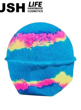 lush洗澡浴盐球星空璀璨星河沐浴泡澡浴缸汽泡精油滋润去角质life